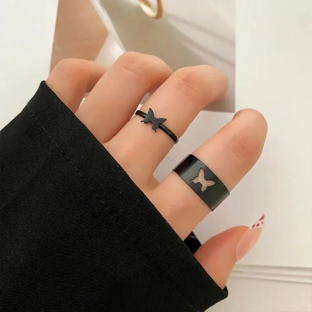 Trendy Couple Rings Stylish Rings For Couples Valentines Day Gift for Lovers