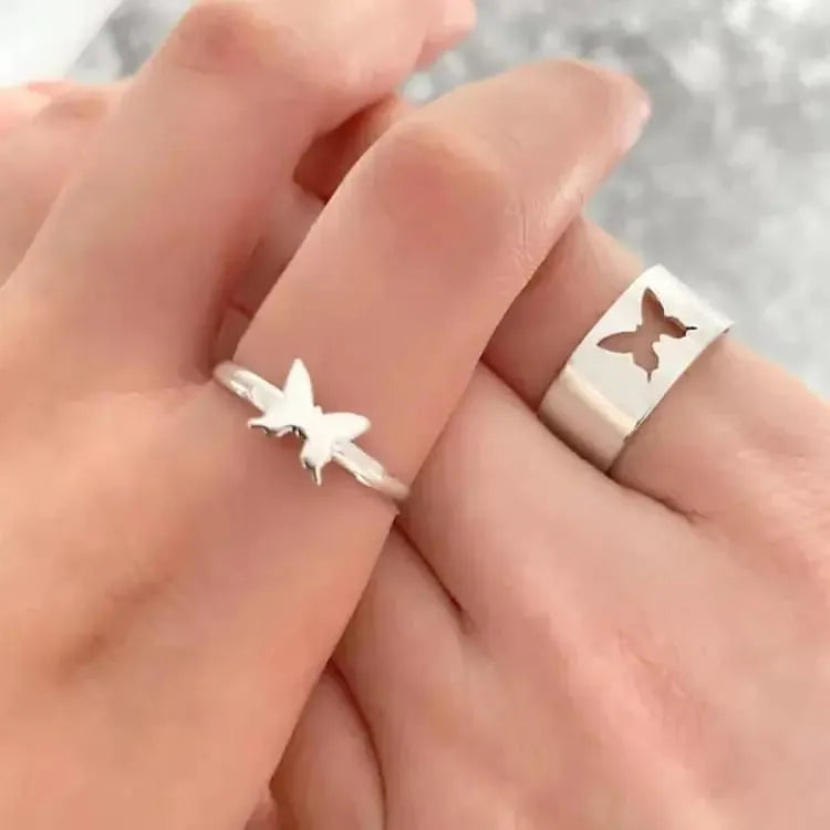 Trendy Couple Rings Stylish Rings For Couples Valentines Day Gift for Lovers