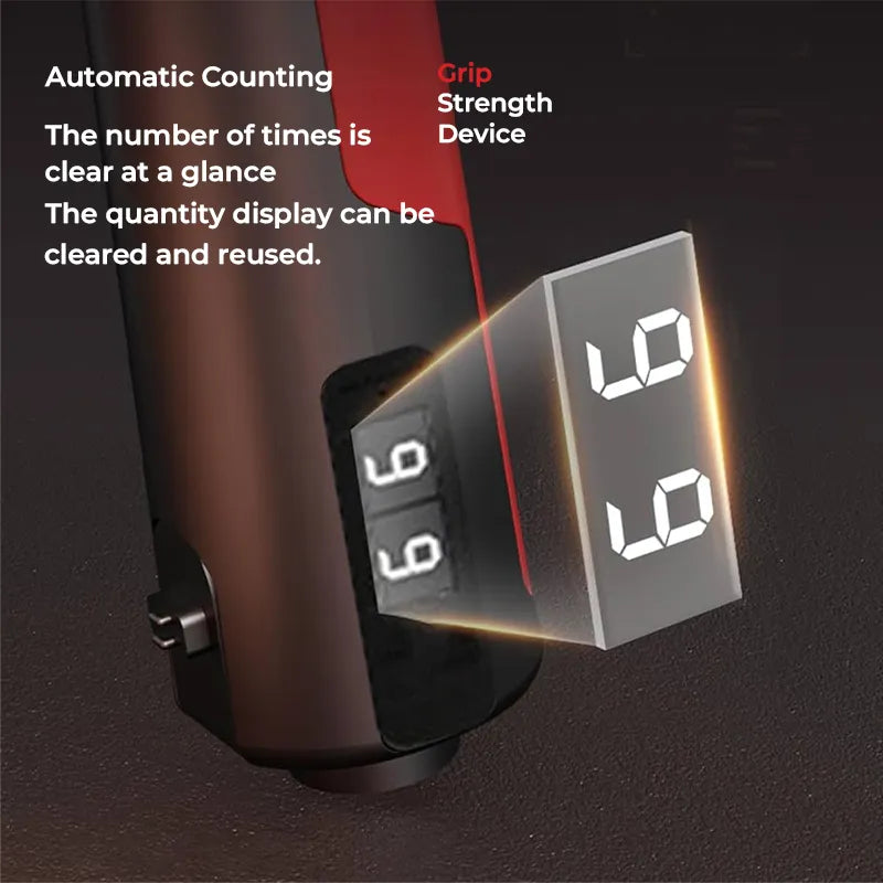 Hand Gripper & Wrist Expander – 5-100Kg Hand Strengthener, Dynamometer Finger & Forearm Trainer