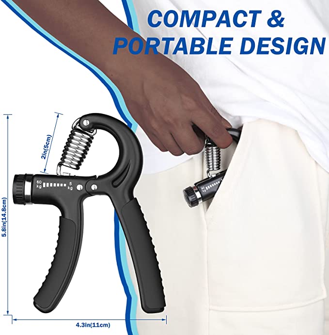 Automatic Counting And Non Counting Hand Gripper Adjustable