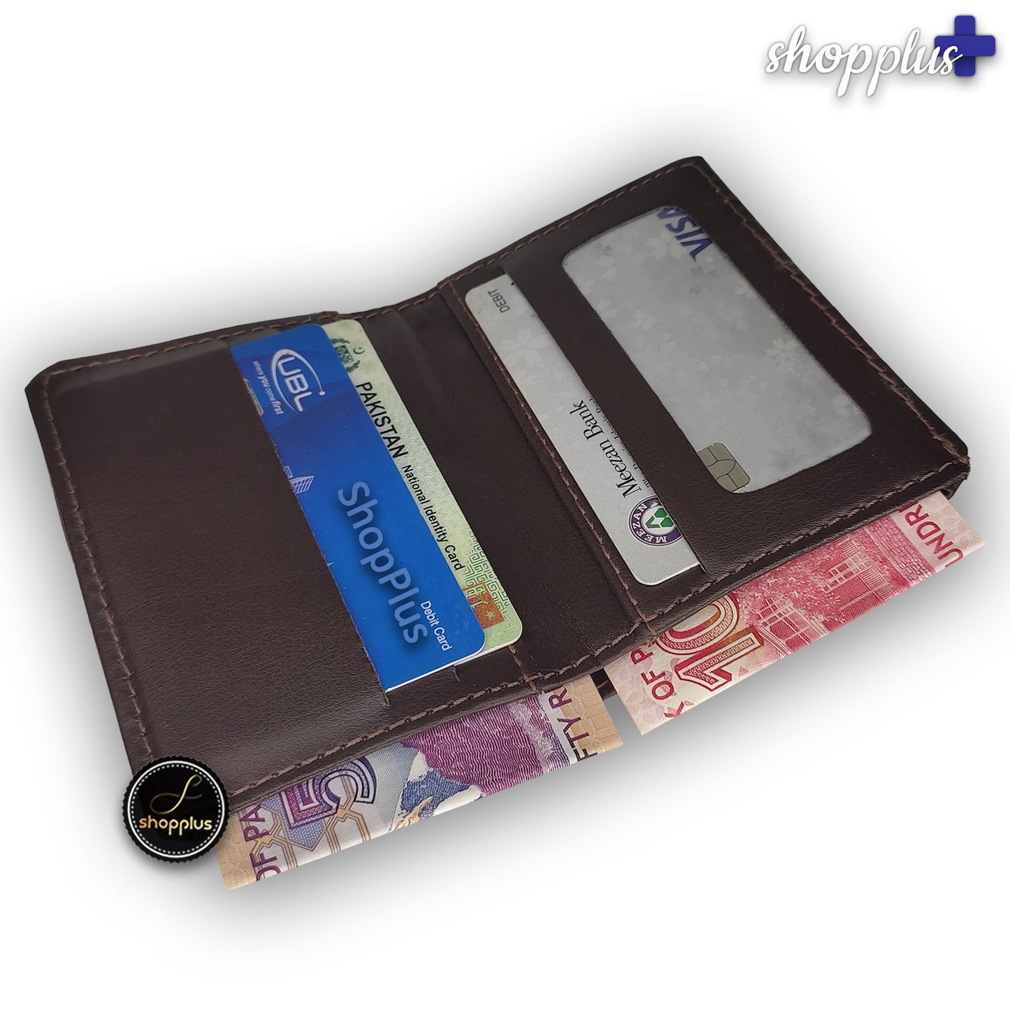 Slim Card Holder Wallet for Men and Boys Without Button