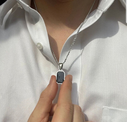 Rectangle Design"Boys locket
